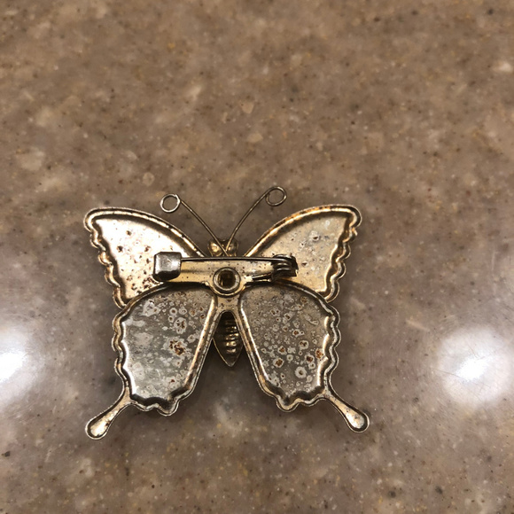 Butterfly Brooch, Hat Pin, Lapel Pin - Picture 5 of 5